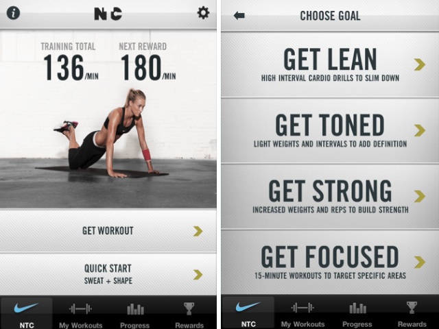 Get stronger перевод. Nike Training Club Скриншоты. Nike Training Club - Workouts & Fitness Plans презентация. Nike Training Club achievement. Get work out.