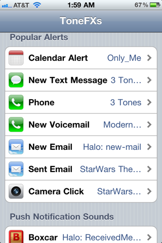 ToneFXs Pro: modifica i suoni delle notifiche su iOS [Cydia]