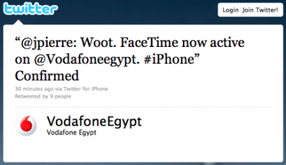 Dopo la rivoluzione, in Egitto viene sbloccato anche Facetime