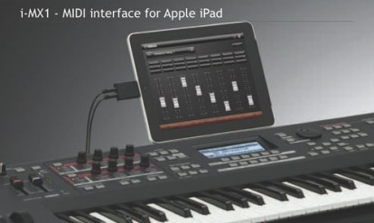 Yamaha presenta MX1, l’interfaccia MIDI per iOS