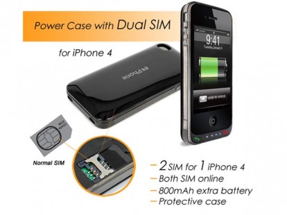 Da USB Fever un nuovo case dual-sim per utilizzare due SIM contemporaneamente su iPhone 4