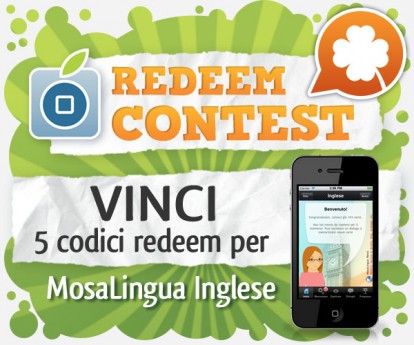 CONTEST: vinci 5 codici redeem per MosaLingua Inglese [VINCITORI]
