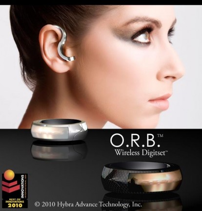 Hybra Advance Technology annuncia The O.R.B., l’anello che è al tempo stesso un auricolare per telefonini
