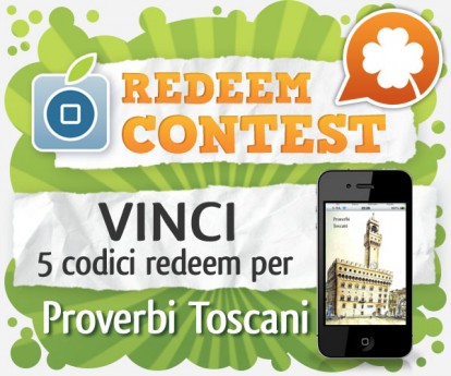 CONTEST: vinci 5 codici redeem per Proverbi Toscani [VINCITORI]