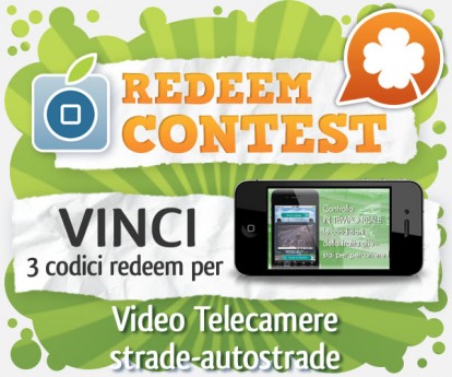 CONTEST: vinci 3 codici redeem per Video Telecamere strade-autostrade [VINCITORI]