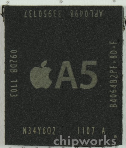 Apple A5, ma quanto sei grande?