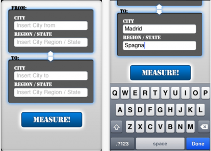 CityMeter: l’app gratuita per misurare la distanza tra due città