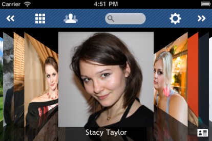 ContactFlow: aggiornamento per l’app che visualizza i contatti in modalità cover flow