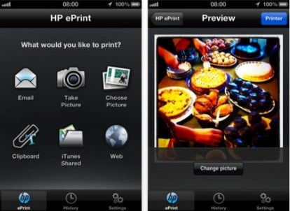 HP lancia l’applicazione ePrint