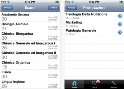 iUnical: l’applicazione per iPhone dedicata all’Università della Calabria