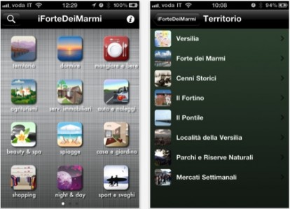 iForteDeiMarmi, l’app dedicata alla nota località turistica