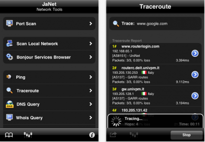 JaNet – Network Tools si aggiorna: ecco le novità