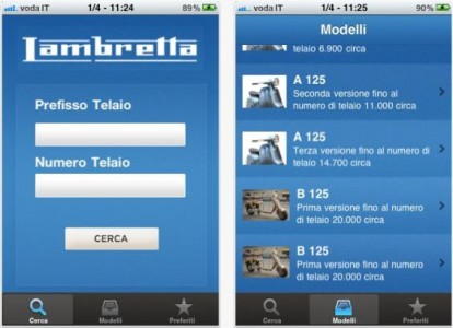Disponibile in App Store Lambretta, l’app iPhone per tutti gli appassionati delle due ruote