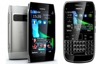 Nokia presenza i nuovi terminali Symbian E6 ed X7