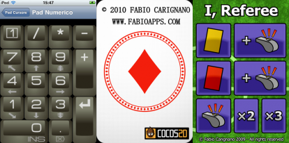 iPhoneItalia Quick Review: i.Refree, TeleKeyPad, Asso Vince