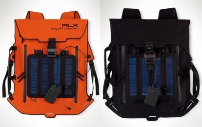 La borsa Ralph Lauren per ricaricare l’iPhone con l’energia solare