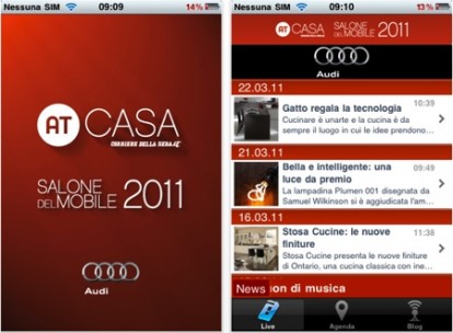 AtCasa.it presenta l’app ufficiale del Salone 2011