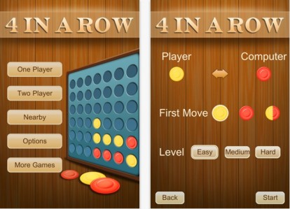 4 in a Row – Deluxe, il classico Forza 4 su iPhone