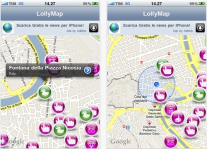 CONTEST: 5 codici di LollyMap all’interno! [App Store ITALIA]