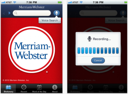 Merriam-Webster Dictionary: il dizionario americano su iPhone