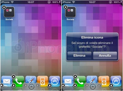 OutFolder, presto su Cydia un tweak per eliminare le Folder di iOS con un solo tap