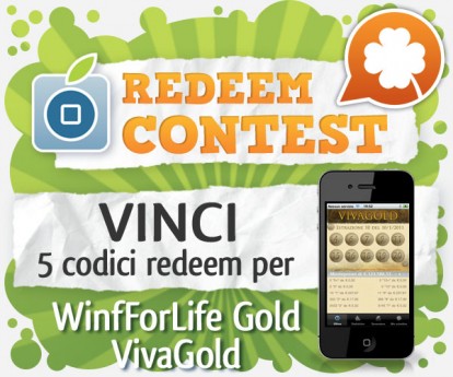 CONTEST: vinci 5 codici redeem per WinfForLife Gold – VivaGold [VINCITORI]