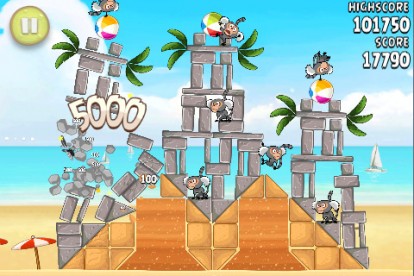 Il Beach Volley arriva in Angry Birds Rio