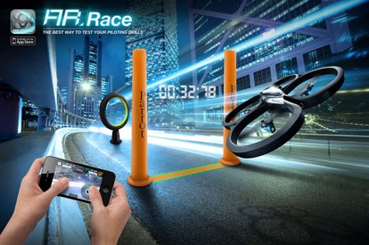 AR.Race, il nuovo gioco per l’AR.Drone di Parrot