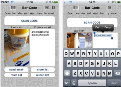 Bar-Code, l’app gratuita per leggere i codici a barre tramite iPhone