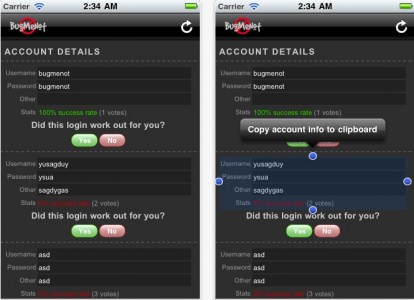 BugMeNot: l’app che ti aiuta a iscriverti nei forum