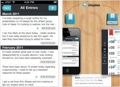 day one iphone app import macjournal