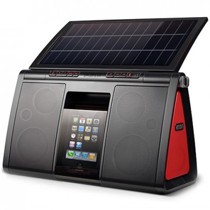 Eton presenta lo speaker ad energia solare per iPhone 4