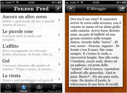 Fonzon Fred, condividi i tuoi racconti brevi