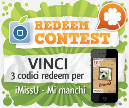 CONTEST: vinci 3 codici redeem per iMissU – Mi manchi [VINCITORI]