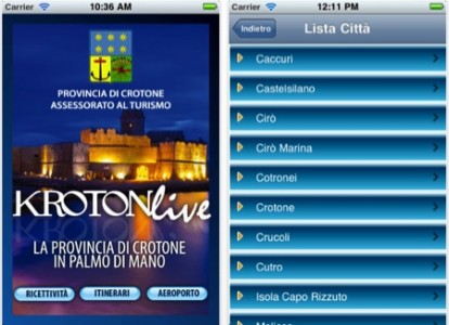 KrotonLive, l’app dedicata alla provincia di Crotone