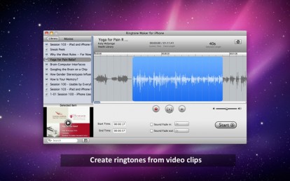 Ringtone Maker for iPhone gratis su Mac App Store