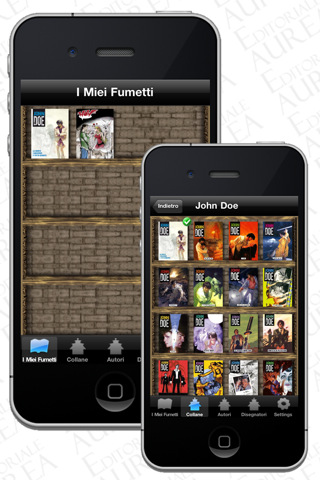 I Grandi Fumetti Aurea arrivano su iPhone