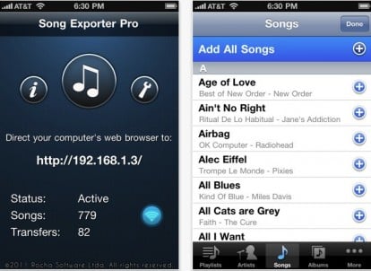 Song Exporter Pro: ascolta e trasferisci la musica dell’iPhone su computer