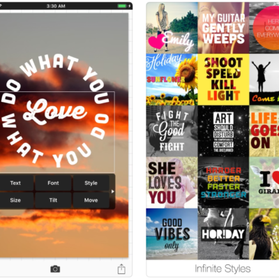 Phonto, l’app gratuita per inserire un testo nelle foto