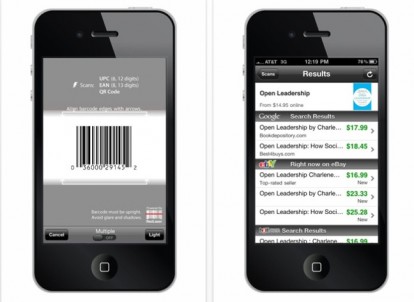 RedLaser: un nuovo aggiornamento per l’applicazione che legge i QR