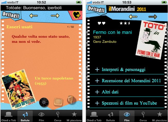 Tutto, ma proprio tutto, Totò sull’App Store iPhone Italia