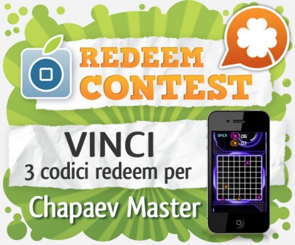 CONTEST: vinci 3 codici redeem per Chapaev Master [VINCITORI]