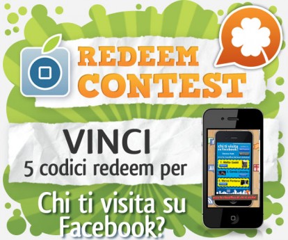 CONTEST: vinci 5 codici redeem per Chi ti visita su Facebook? [VINCITORI]