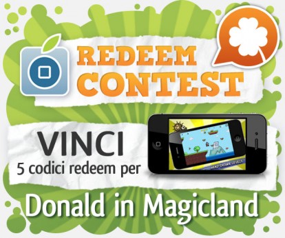 CONTEST: vinci 5 codici redeem per Donald in Magicland [VINCITORI]