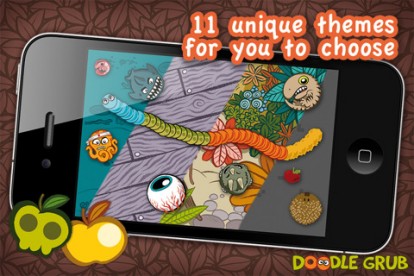 Doodle Grub: il verme mangia mele si aggiorna alla versione 2.32