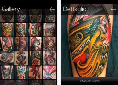 Inkstinct, una vasta galleria di tatuaggi sul vostro iPhone