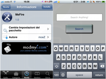 MeFire, per cercare i files su MediaFire direttamente da iPhone [Cydia]