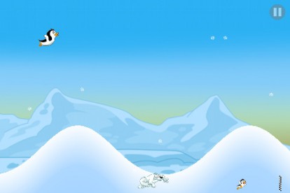 Racing Penguin, Flying Free: un Tiny Wings tra i ghiacci