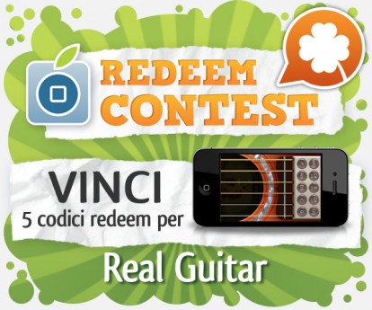 CONTEST: vinci 5 codici redeem per Real Guitar [VINCITORI]