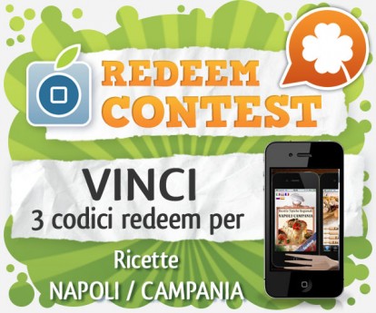 CONTEST: vinci 3 codici redeem per Ricette NAPOLI / CAMPANIA [VINCITORI]